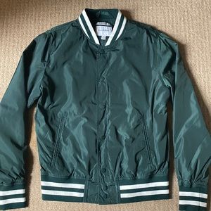 Gently Used Goodfellow Men’s Varsity Jacket in Men’s Medium Green